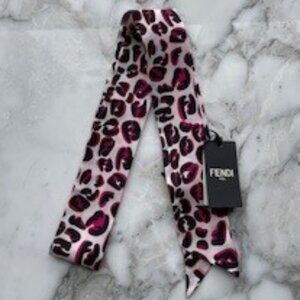 FENDI silk printed bandeau - WRAPPY-  NWTAGS